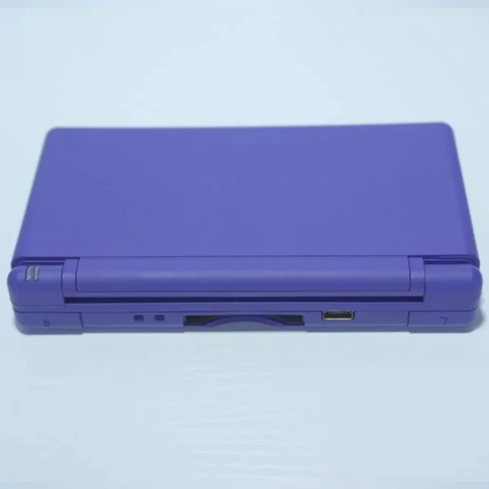Nintendo DS Lite Violet Purple Handheld System with Charger & Stylus Pen